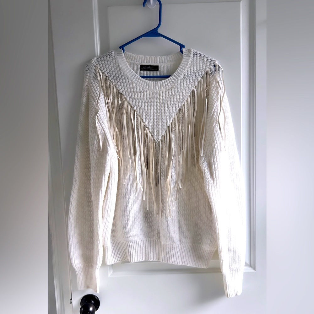 Fringe sweater